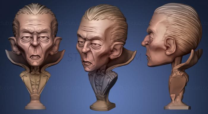 3D model Vampire caricature (STL)